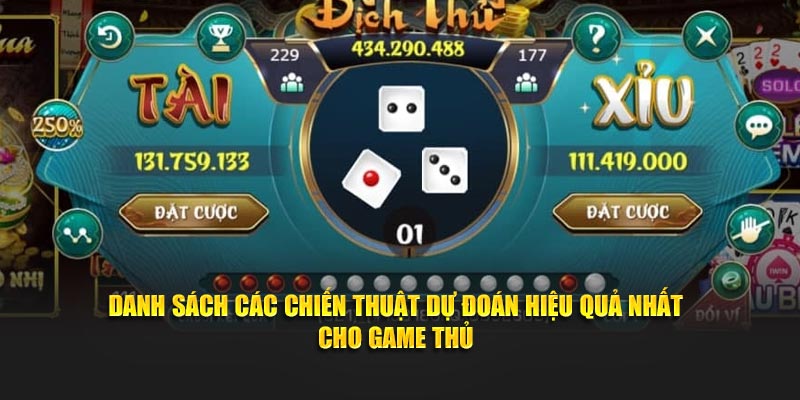 Danh sách các chiến thuật dự đoán hiệu quả nhất cho game thủ
