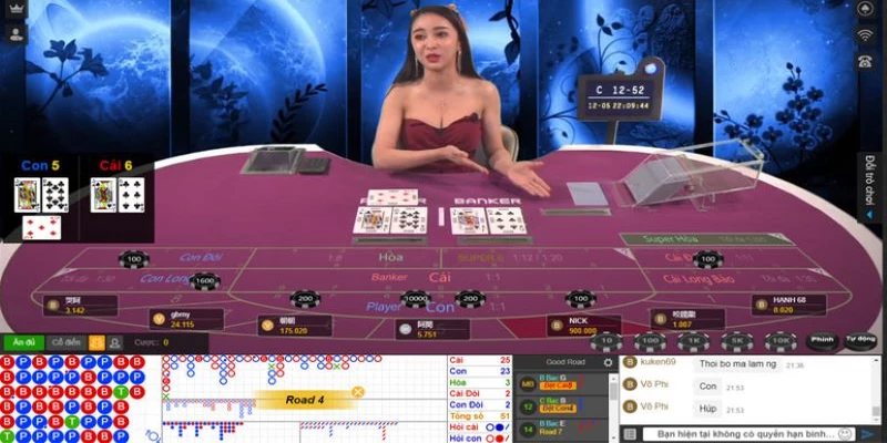 Quy tắc rút thêm lá bài trong tài xỉu baccarat khá linh hoạt